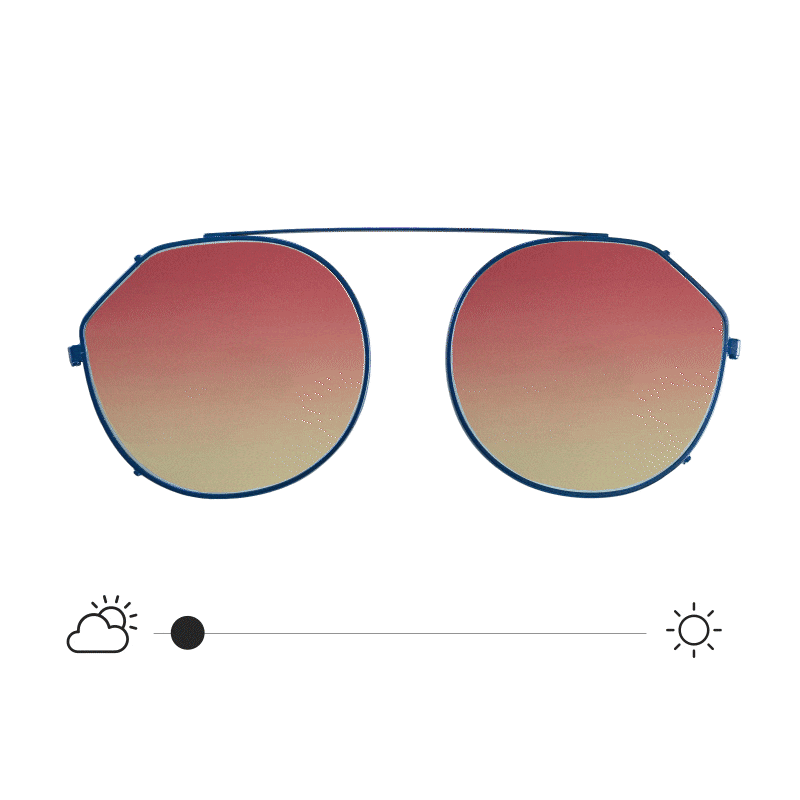 Clip para lentes Elton Blueberry