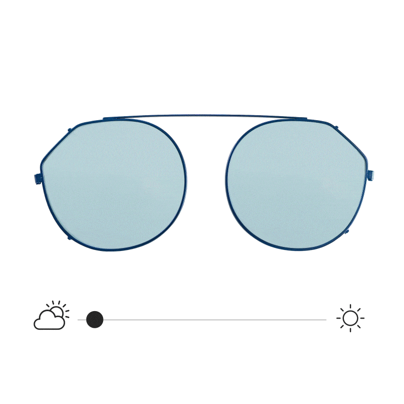 Clip para lentes Elton Blueberry