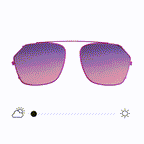 Clip para lentes Bono Lavanda