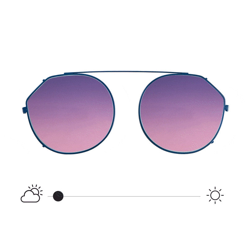 Clip para lentes Elton Blueberry