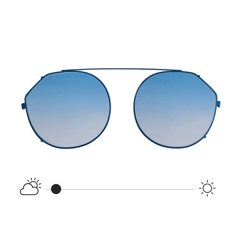 Clip para lentes Elton Blueberry