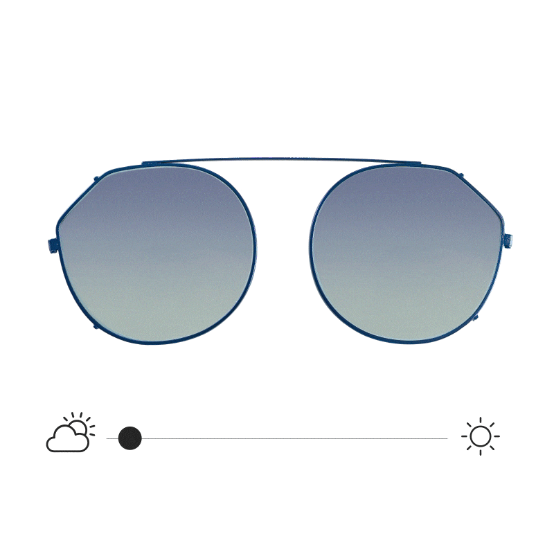 Clip para lentes Elton Blueberry