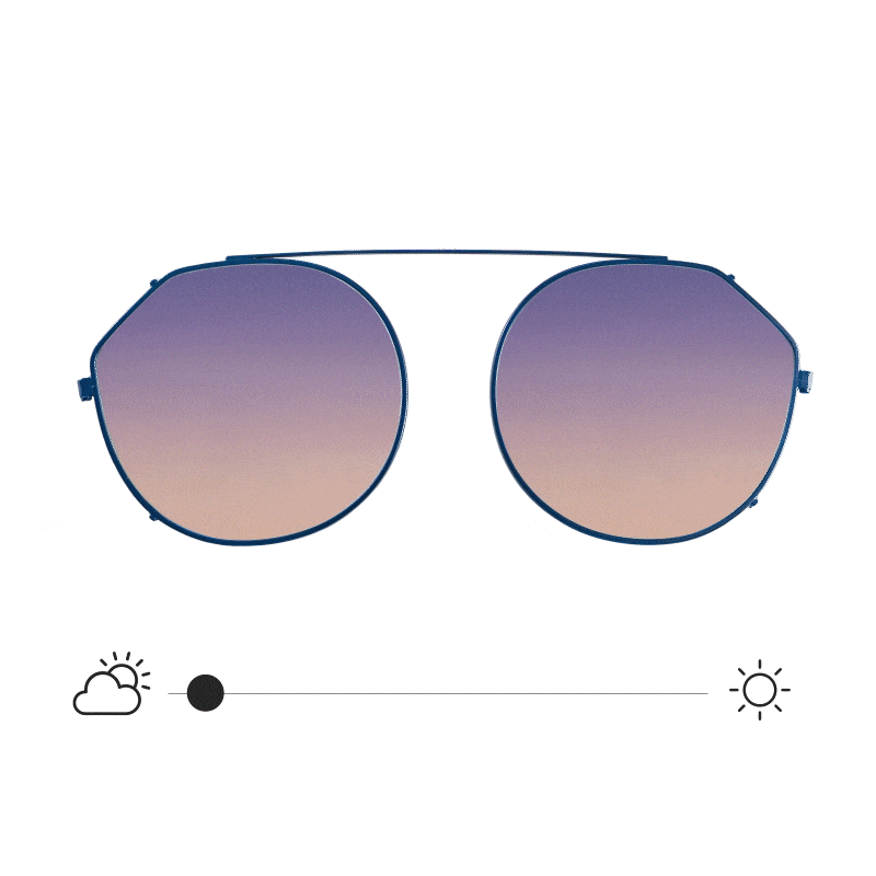 Clip para lentes Elton Blueberry