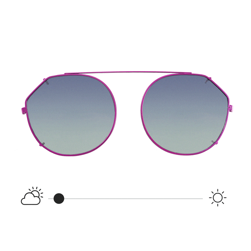 Clip para lentes Elton Lavanda