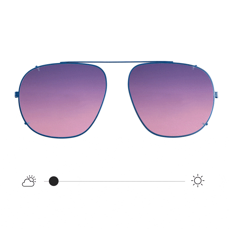 Clip para lentes Ozzy Blueberry